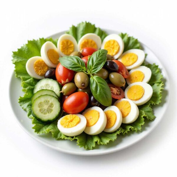 Ensalada con huevos